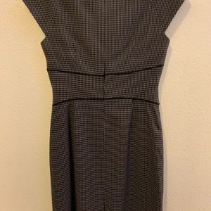 Black and white Tahari dress